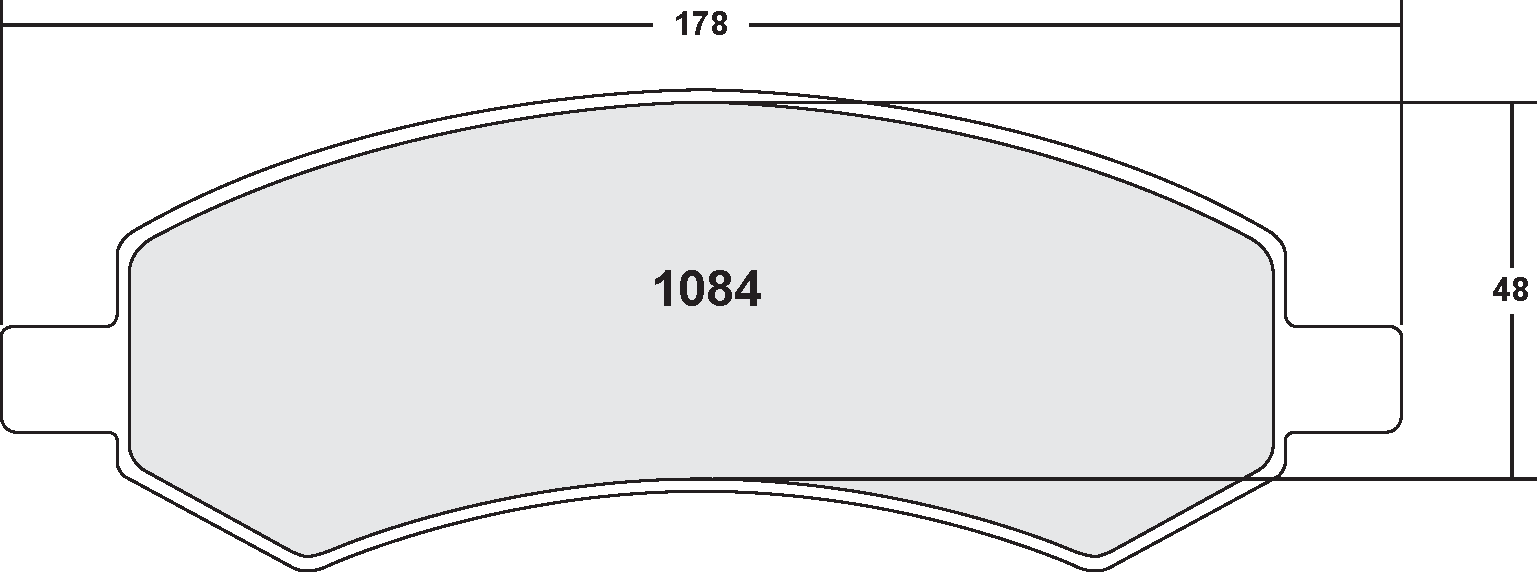 PFC 1084.22 Brake pads Z-RATED CARBON METALLIC Photo-0 