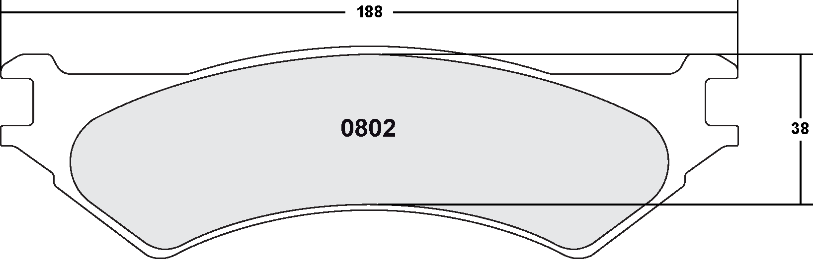 PFC 0802.12 Brake pads Z-RATED ANTI CORROSION Photo-0 