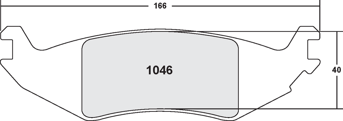 PFC 1046.10 Brake Pads (Z-Rated Compound) Photo-0 