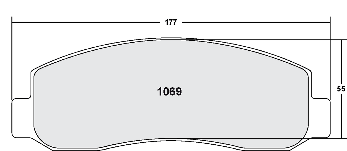 PFC 1069.10 Brake Pads (Z-Rated Compound) Photo-0 