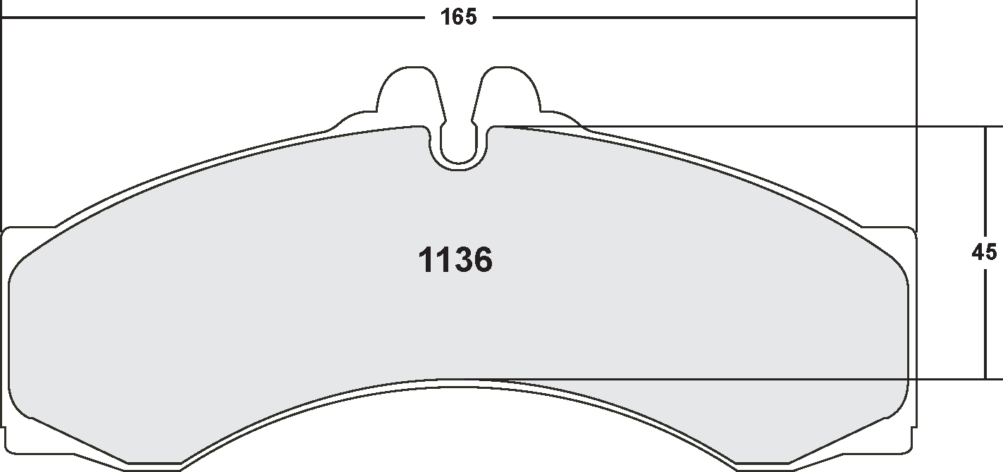 PFC 1136.10 Brake pads Z-RATED CARBON METALLIC Photo-0 