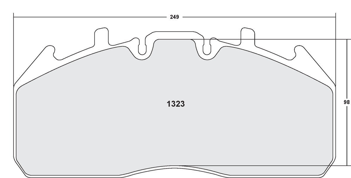 PFC 1323.12 Brake Pads (Z-Rated Compound) Photo-0 