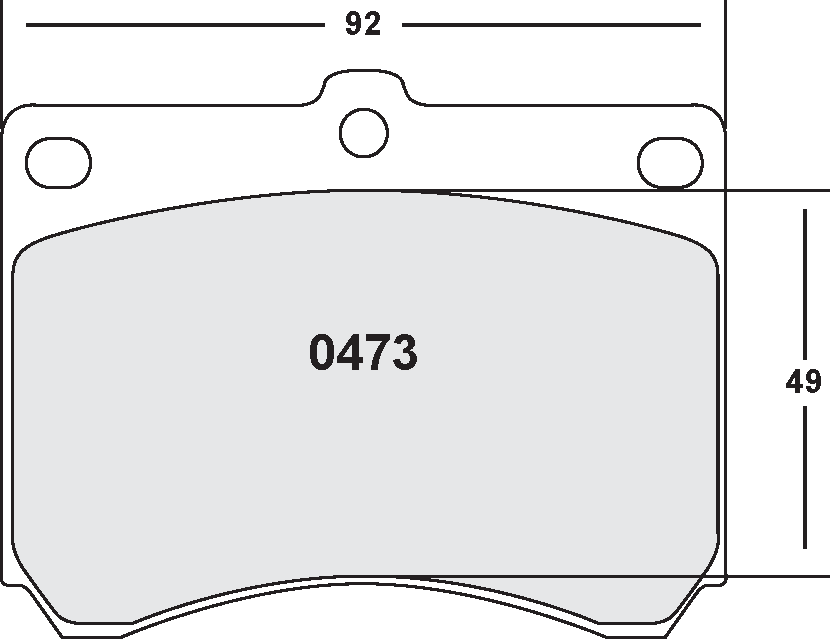 PFC 0473.20 Brake pads Z-RATED CARBON METALLIC Photo-0 