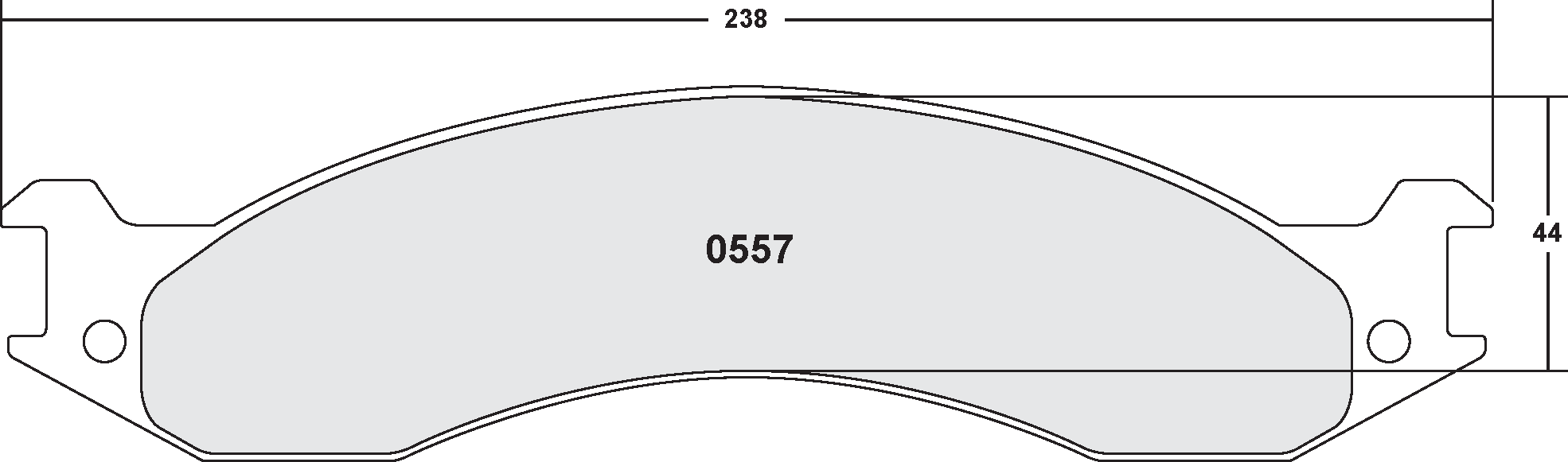 PFC 0557.22 Brake pads Z-RATED CARBON METALLIC Photo-0 