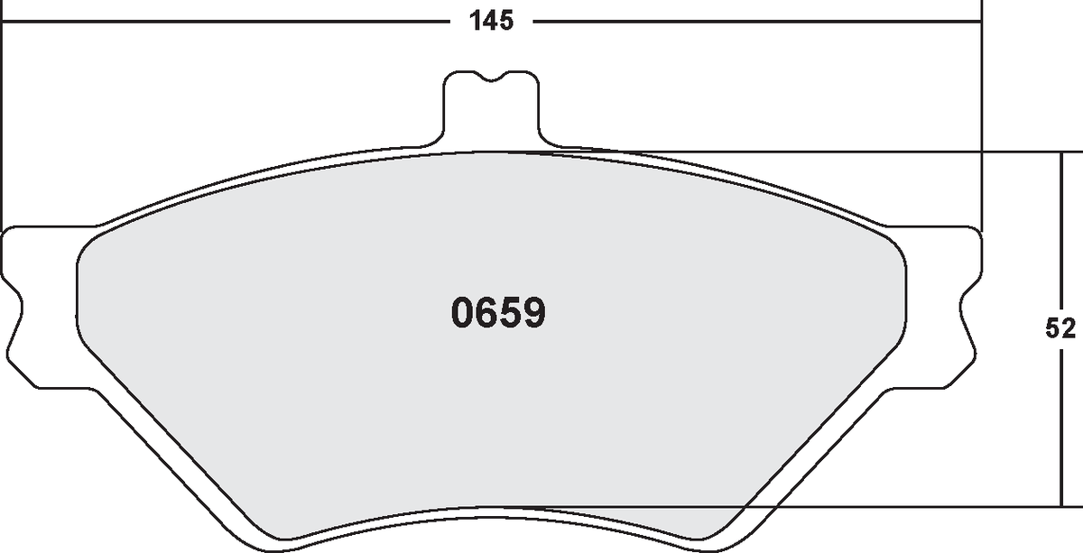 PFC 0659.22 Brake Pads (Z-Rated Compound) Photo-0 