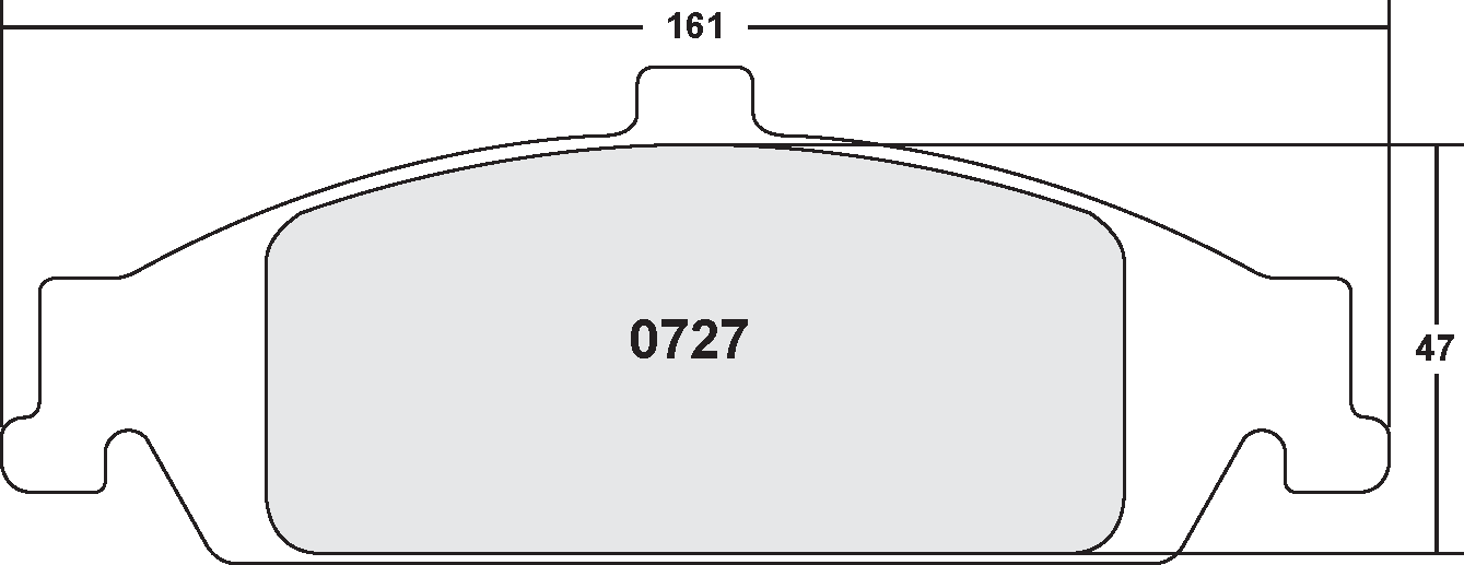 PFC 0727.22 Brake pads Z-RATED CARBON METALLIC Photo-0 