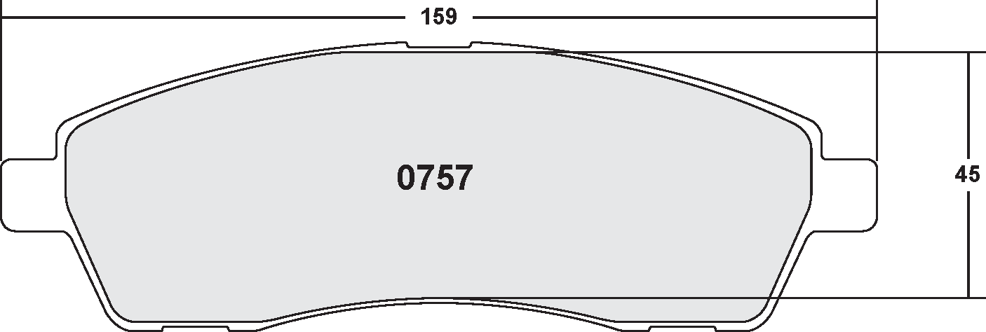 PFC 0757.20 Brake pads Z-RATED CARBON METALLIC Photo-0 