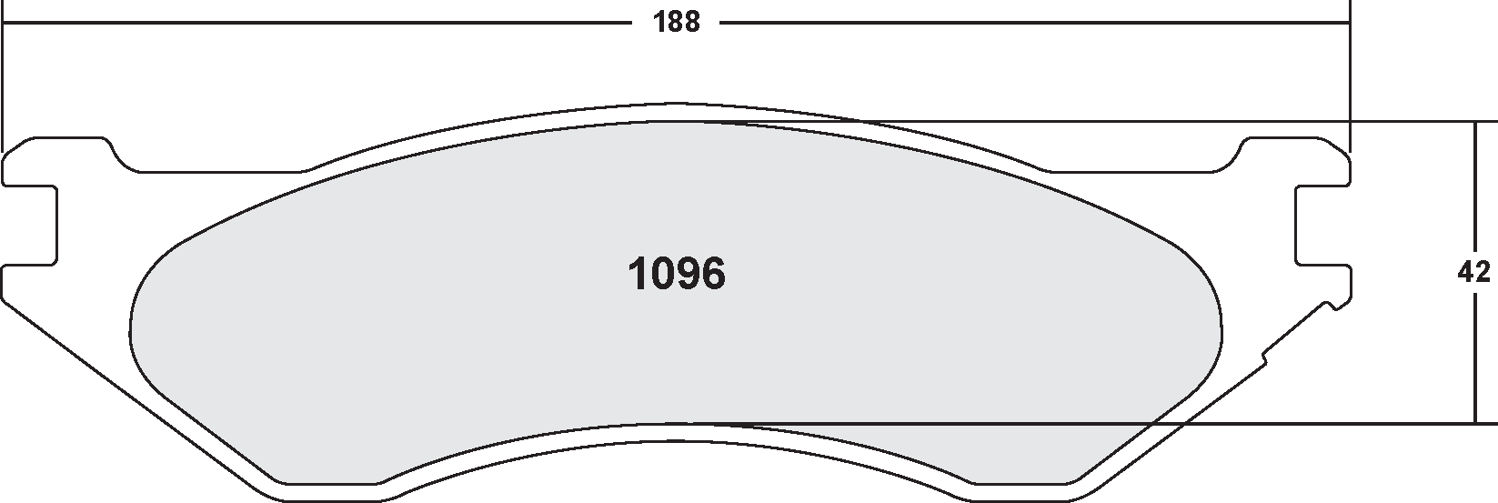 PFC 1096.22 Brake pads Z-RATED CARBON METALLIC Photo-0 