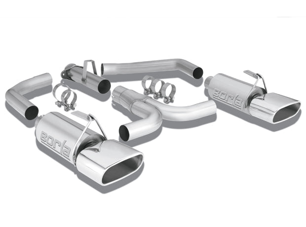 BORLA 140082 Cat Back Exhaust System C4 CORVETTE 1986-1991 Cat-Back™ Exhaust S-Type Photo-0 