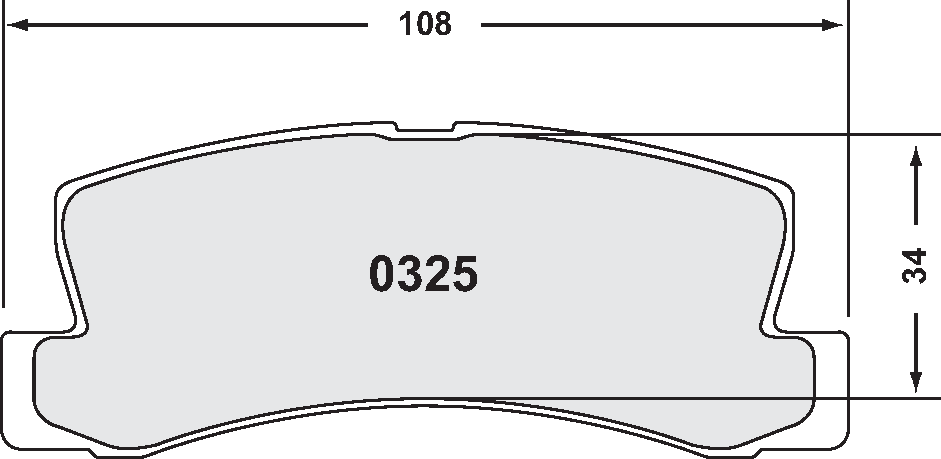 PFC 0325.22 Brake pads Z-RATED CARBON METALLIC Photo-0 