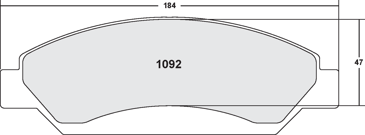PFC 1092.10 Brake Pads (Z-Rated Compound) Photo-0 