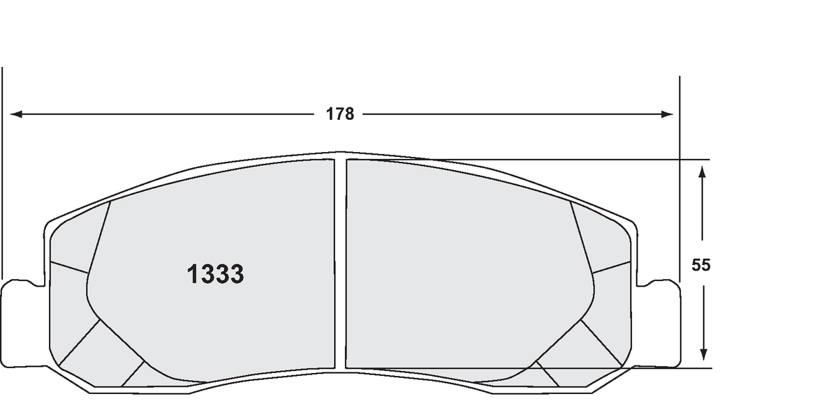 PFC 1333.11 Brake Pads (Z-Rated Compound) Photo-0 
