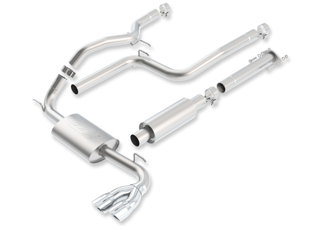 BORLA 140400 Cat Back Exhaust System FOCUS 2012 2.0l AT / MT FWD 5DR Photo-0 