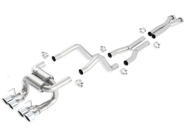 BORLA 140422 Cat Back Exhaust System CORV C6 ZO6 / ZR1 06- 11 7.0L / 6 Photo-0 