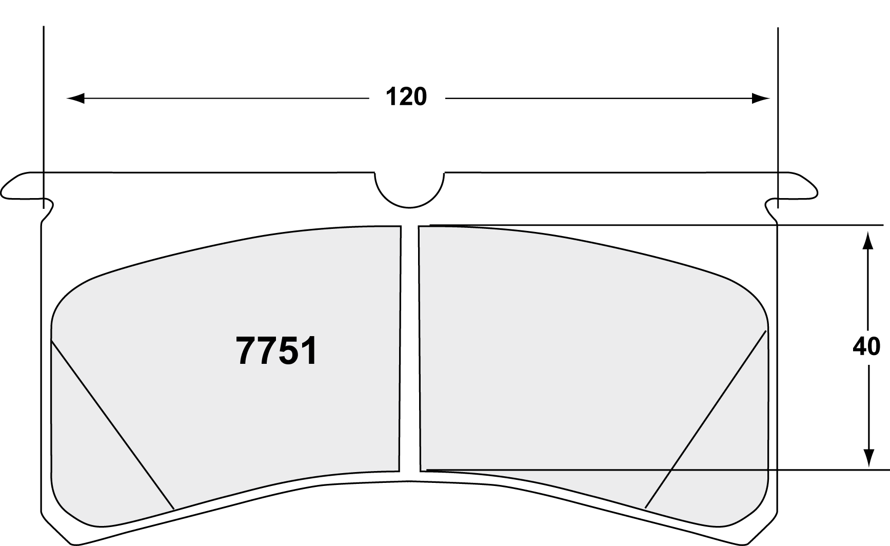 PFC 7751.97.20.44 Brake pads RACE 97 CMPD 20MM AP CP8240/CP8241/CP8250 4-piston s Photo-0 