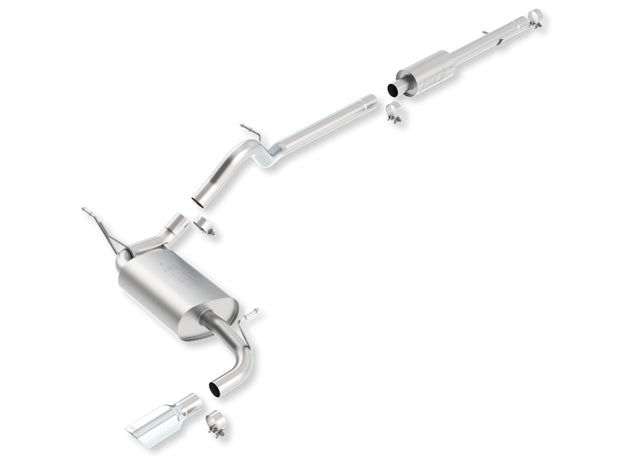 BORLA 140461 Cat Back Exhaust System WRANGLER 12 3.6L AT / MT 4WD 4DR Photo-0 