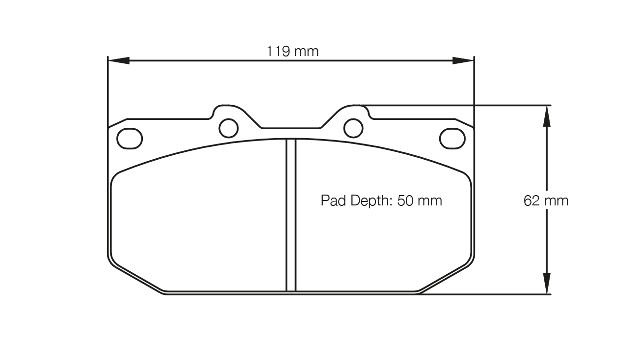 PAGID 1406-RSL1 Brake pads RSL1 Photo-0 