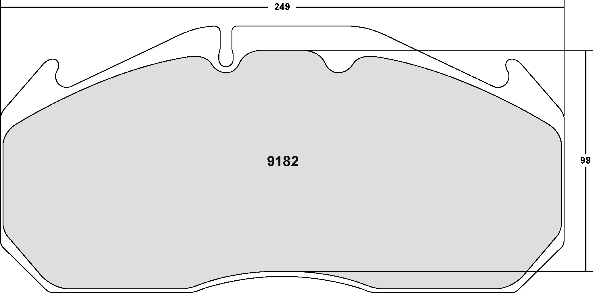 PFC 9182.10 Brake pads Z-RATED ECV Photo-0 