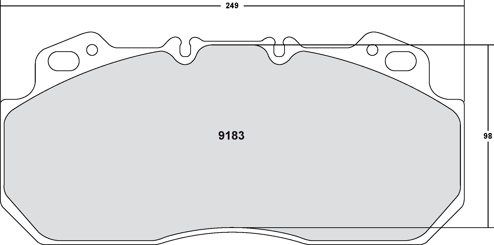 PFC 9183.10 Brake pads Z-RATED ECV Photo-0 