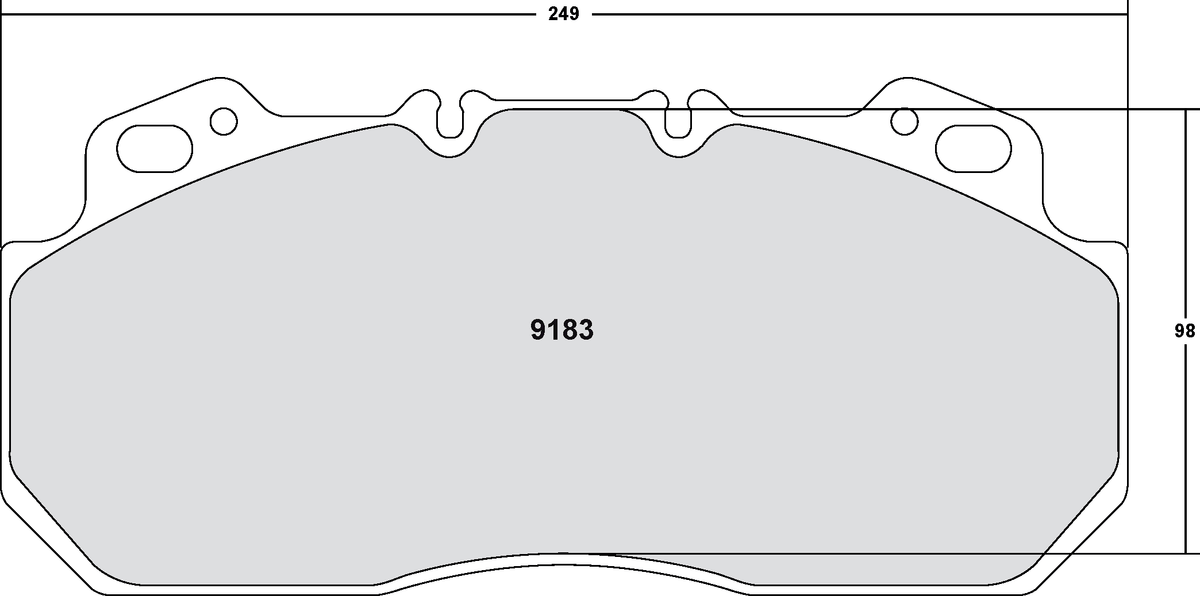 PFC 9183.12 Brake Pads (Z-Rated Compound) Photo-0 