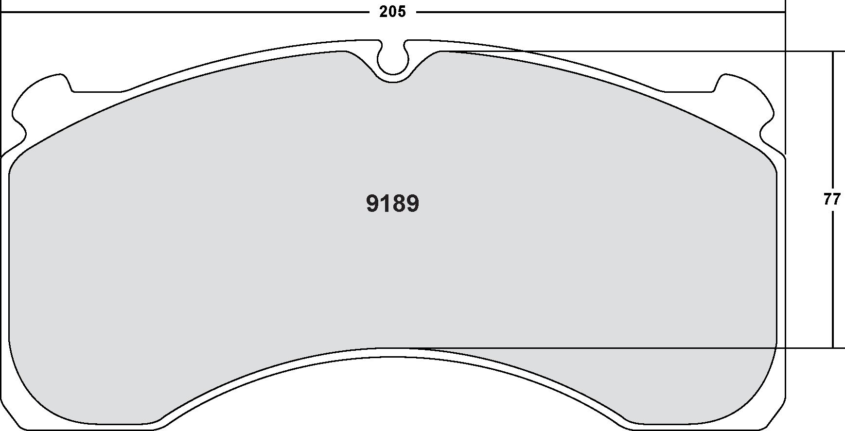 PFC 9189.10 Brake pads Z-RATED ECV Photo-0 