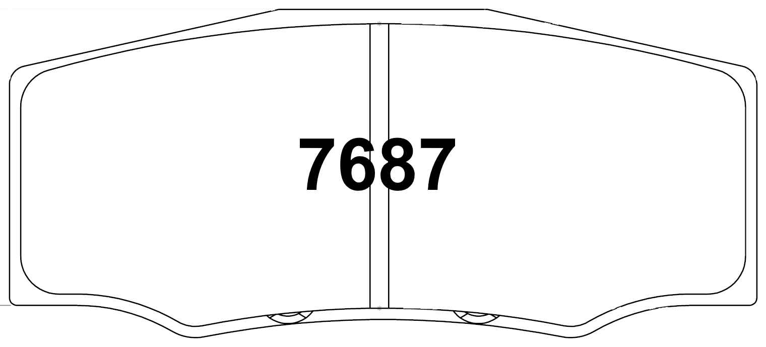 PFC 7687.01.16.34 Brake pads RACE 01 CMPD 16MM Photo-0 