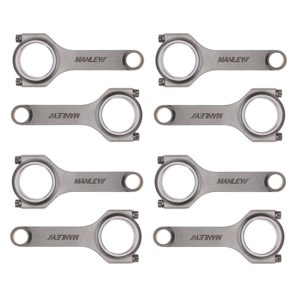 MANLEY 14034-8 Connecting Rod Set H-Lite Series for CHEVROLET Small Block Photo-4 
