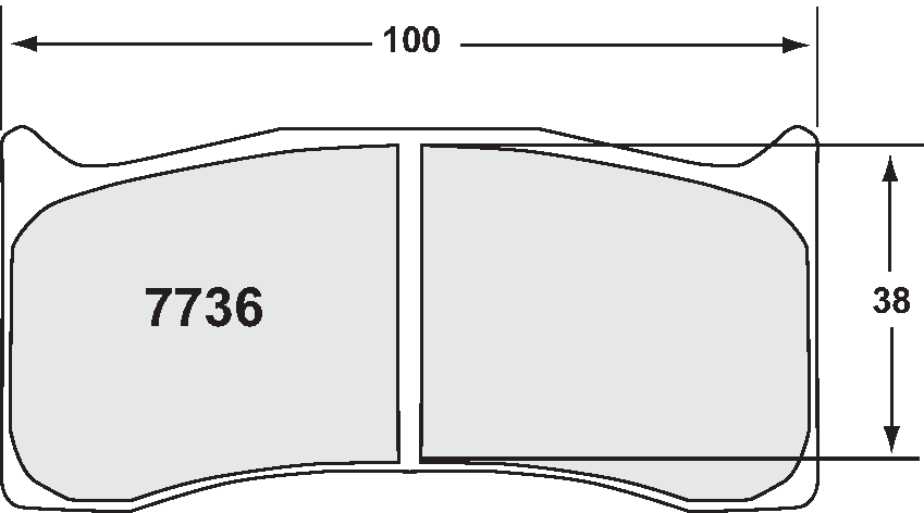 PFC 7736.11.22.34 Brake pads RACE 11 CMPD 22MM Photo-0 