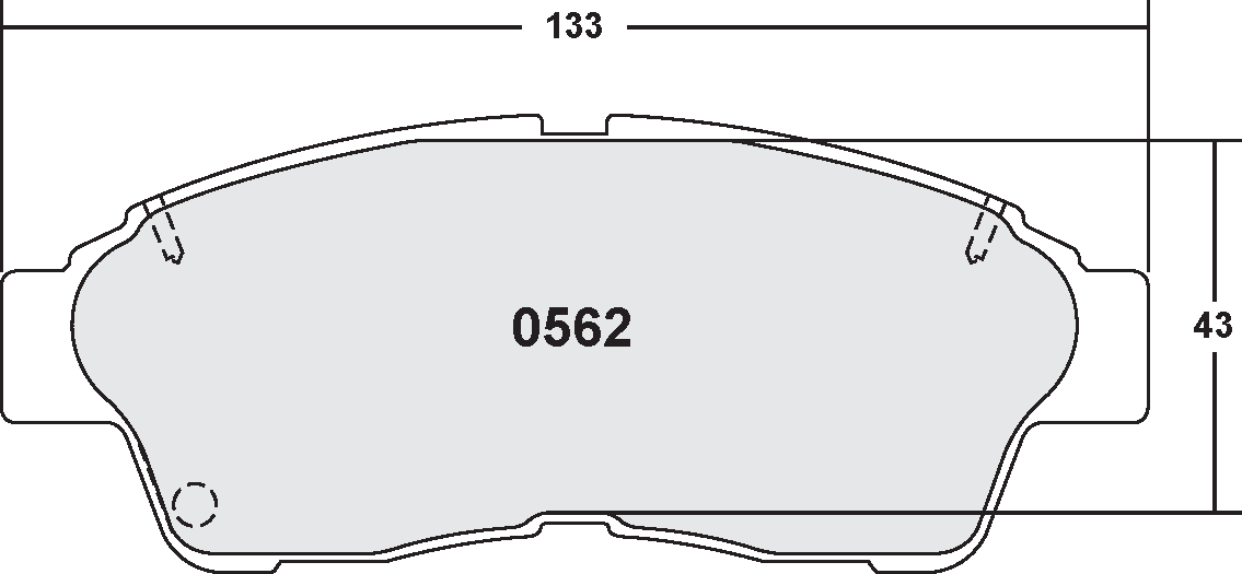 PFC 0562.22 Brake Pads (Z-Rated Compound) Photo-0 
