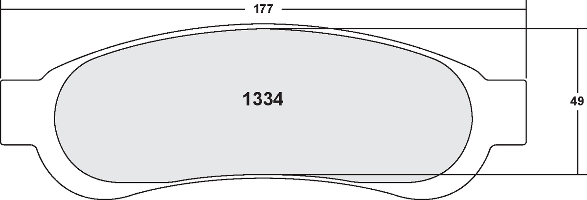PFC 1334.11 Brake Pads (Z-Rated Compound) Photo-0 