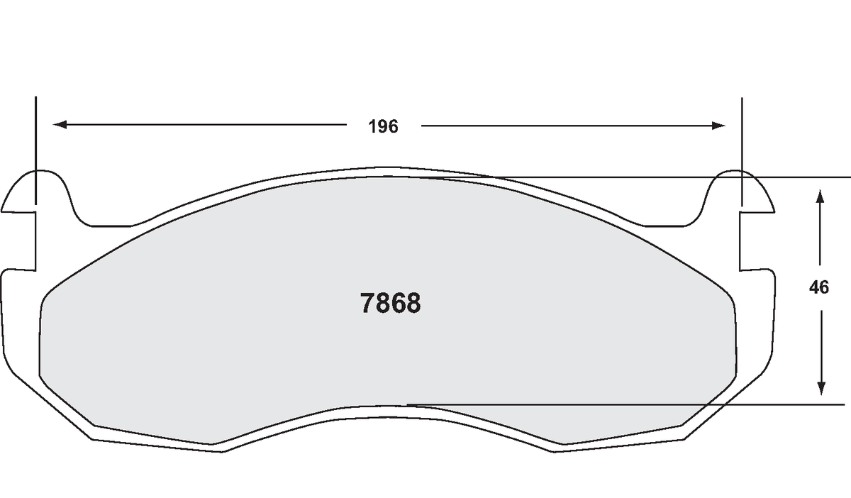 PFC 7868.10 Brake Pads (Z-Rated Compound) Photo-0 