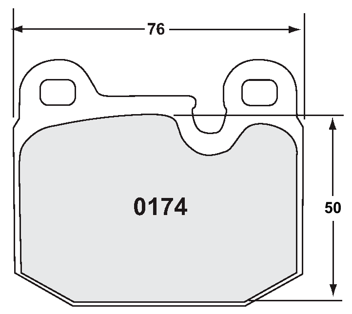 PFC 9174.10 Brake pads Z-RATED ECV Photo-0 