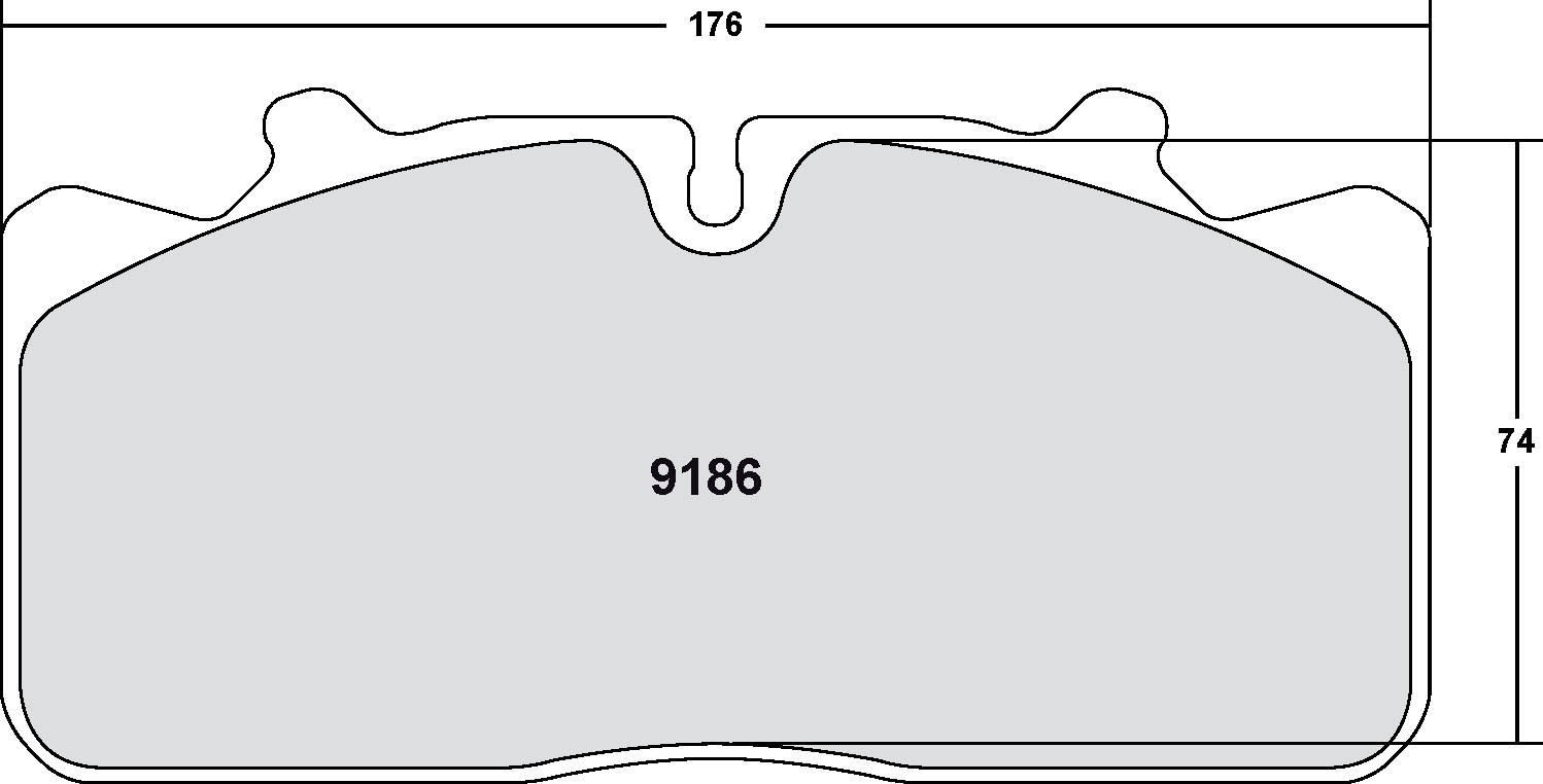 PFC 9186.10 Brake pads Z-RATED ECV Photo-0 