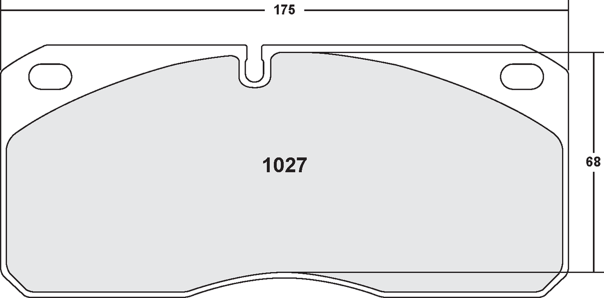 PFC 1027.10 Brake Pads (Z-Rated Compound) Photo-0 