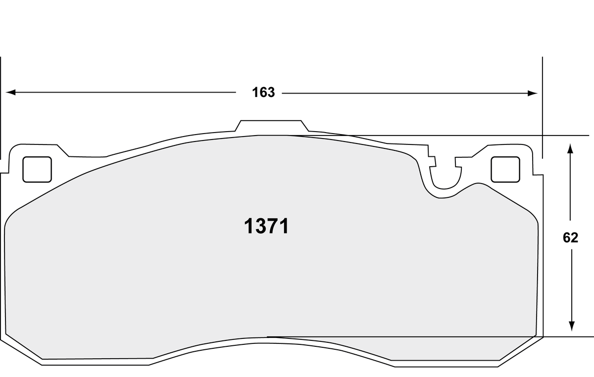 PFC 1371.10 Front Brake Pads for BMW 135i (E82) Photo-0 