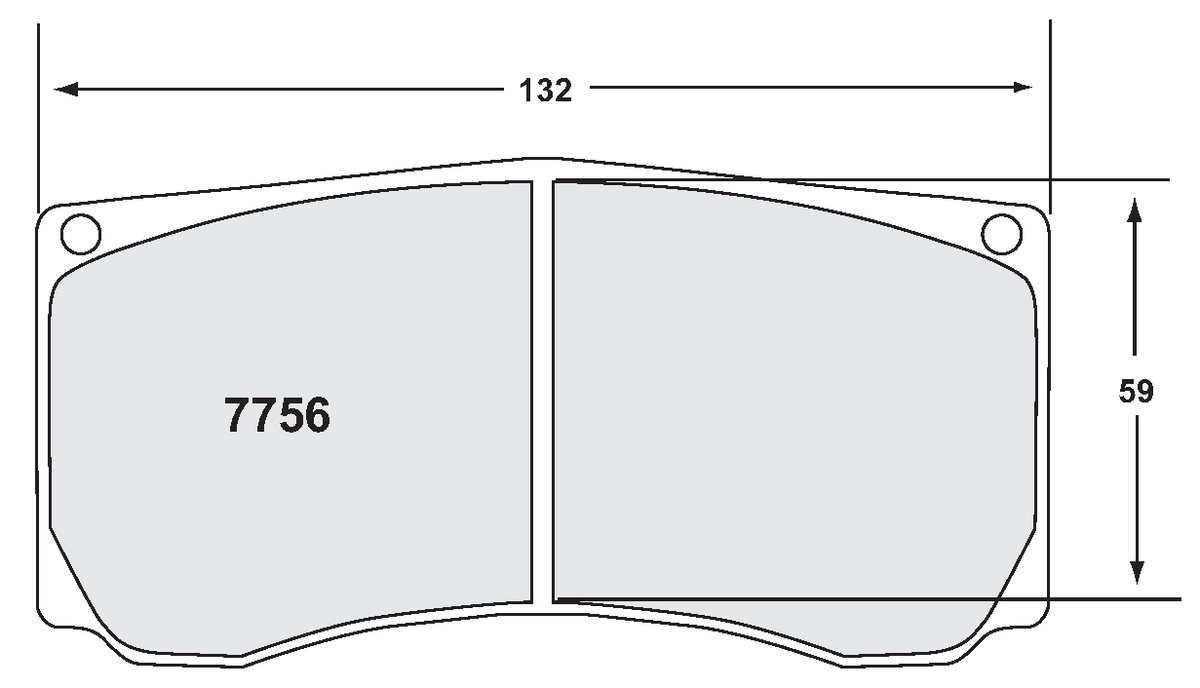 PFC 7756.99.20.04 Brake Pads (99 Compound, 20 mm) Photo-0 