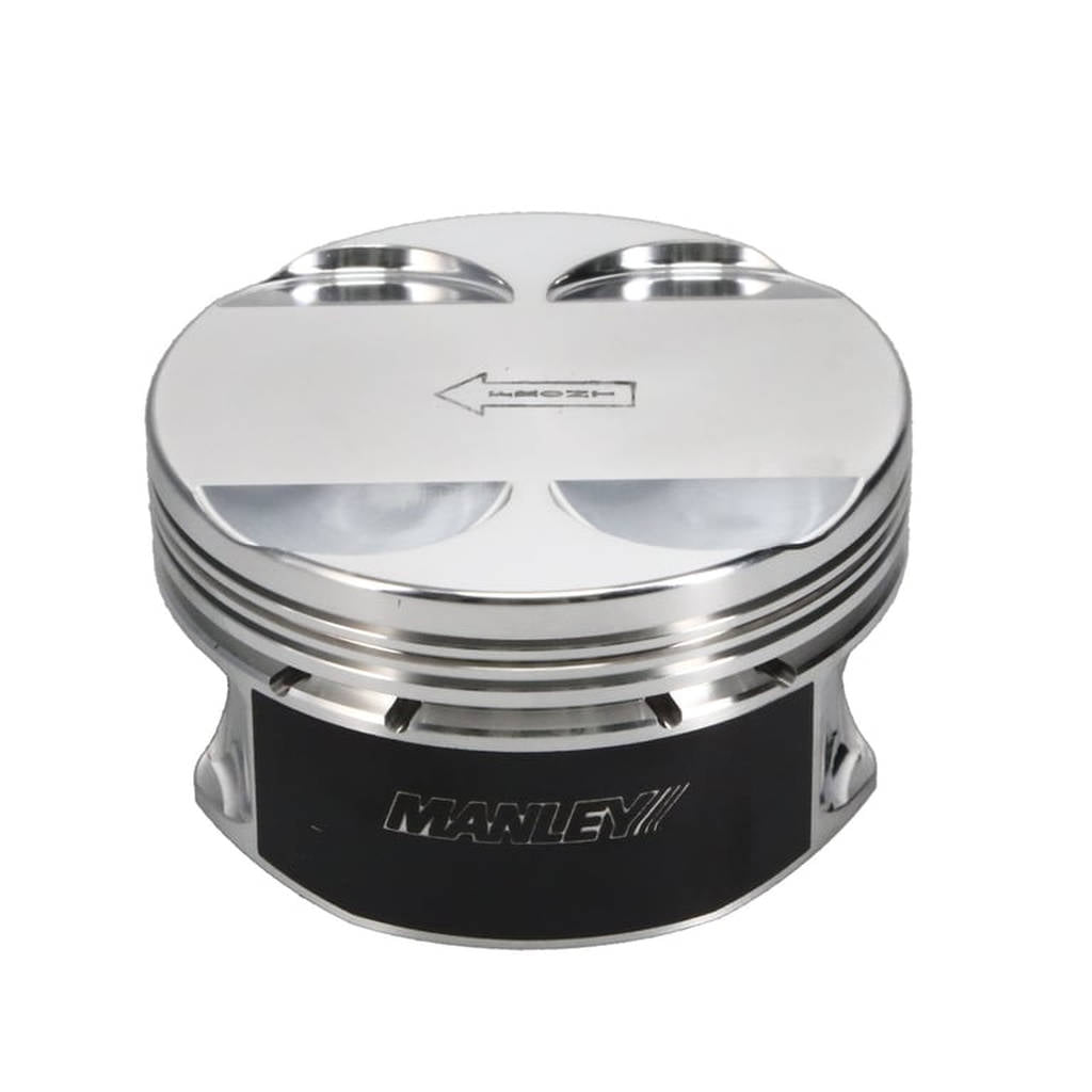 MANLEY 598470C-8 Piston Set (3.700" Bore, 1.165" CH, -2.50 CC) for FORD 5.0L Modular Coyote V8 Photo-5 