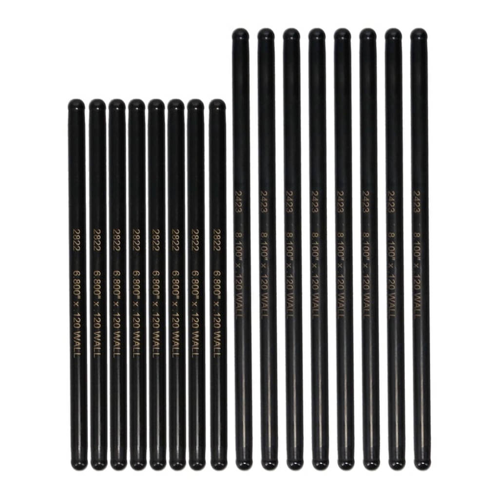 MANLEY 26641 Push Rod (5/16 Dia., 0.120 Length, 0.120 Wall, 4130 Chrome Moly, Swedged End, Set of 8) Photo-1 