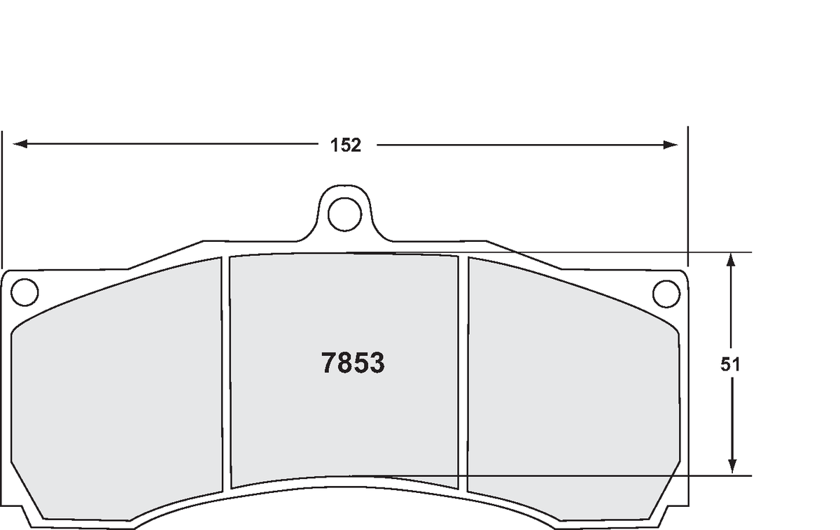 PFC 7853.01.20.34 Brake Pads (01 Compound, 20 mm) Photo-0 