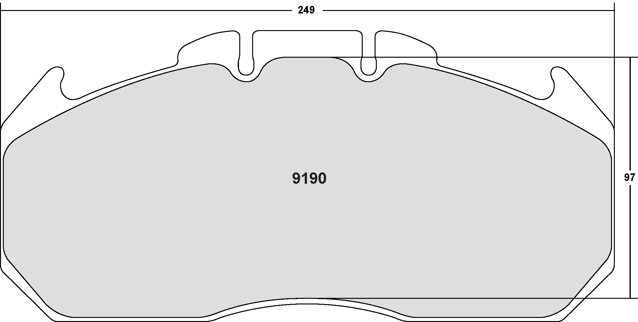 PFC 9190.10 Brake pads Z-RATED ECV Photo-0 