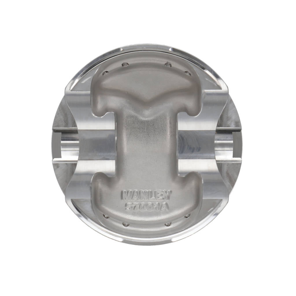 MANLEY 590560-8 Piston Set (4.060" Bore, 1.550" CH, -4.00 CC) for CHEVROLET Small Block Photo-6 