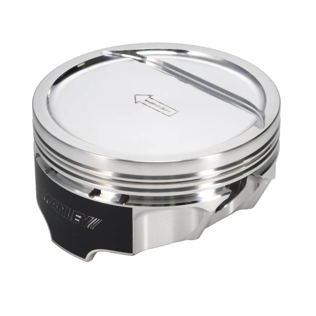 MANLEY 566305C-8 Piston Set (4.130" Bore, 1.115" CH, -18.00 CC) for CHEVROLET LS Photo-4 