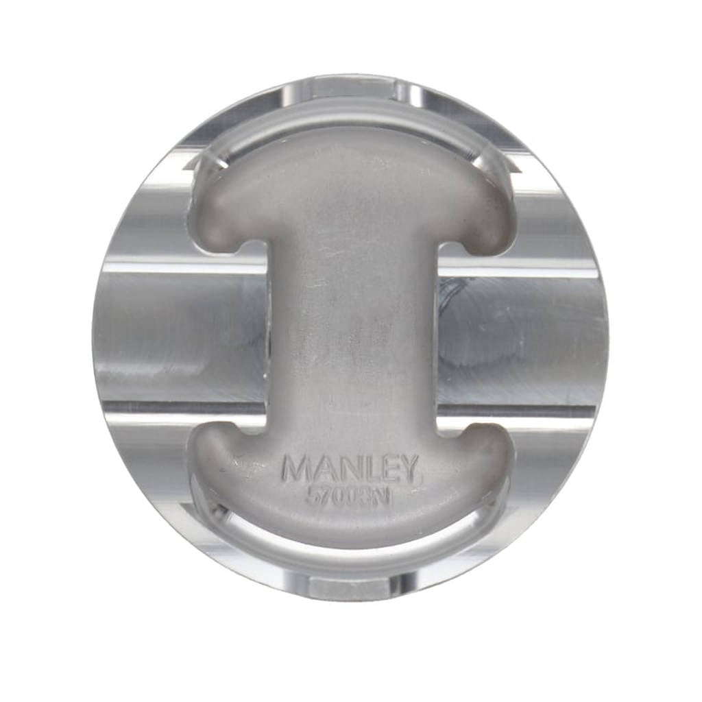 MANLEY 594170CE-8 Piston Set (3.700" Bore, 1.220" CH, -11.00 CC) for FORD 4.6L Modular V8 Photo-8 