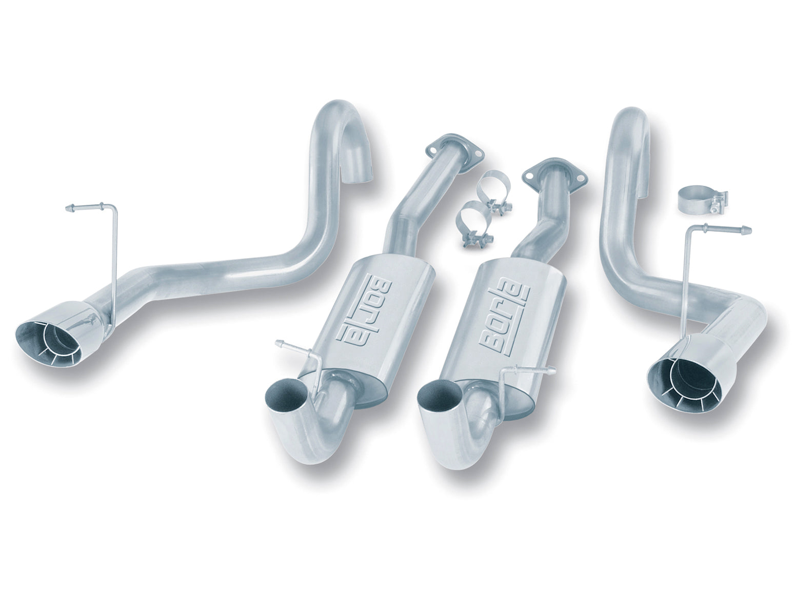 BORLA 14445 Cat Back Exhaust System MUST GT / COBRA 94-95 5.0L V8 AT Photo-0 