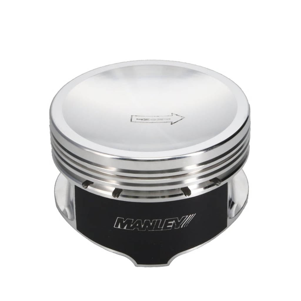 MANLEY 595220C-8 Piston Set (3.572" Bore, 1.200" CH, -18.00 CC) for FORD 4.6L Modular V8 Photo-8 