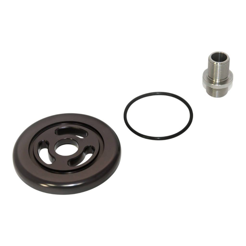 AMS ALP.07.04.0028-1 CNC Billet Oil Filter Adapter for NISSAN GT-R (R35) Photo-0 