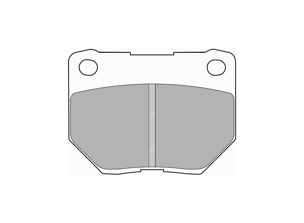 FERODO FDS1372 DS2000 Brake pads rear SUBARU IMPREZA WRX Photo-0 