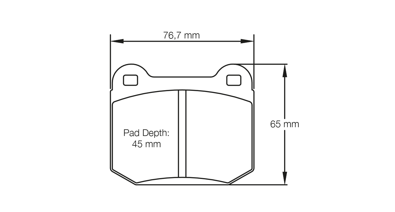 PAGID 1587-RSL29 Rear brake pads RSL29 for HYUNDAI Genesis Coupe 3.8 track / AP Racing CP5119 D50 / StopTech ST24 Photo-1 