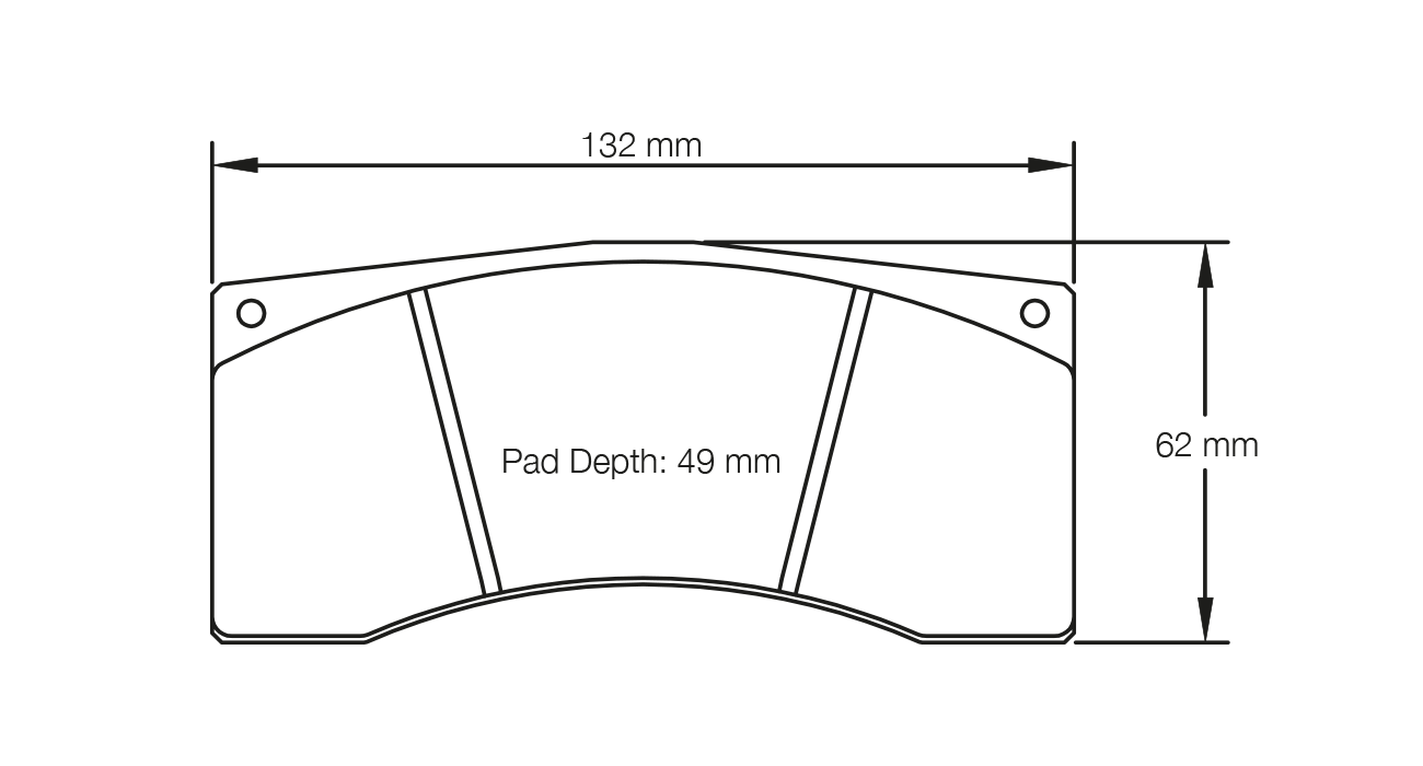 PAGID 1607-RST3 Brake pads RST3 Photo-0 