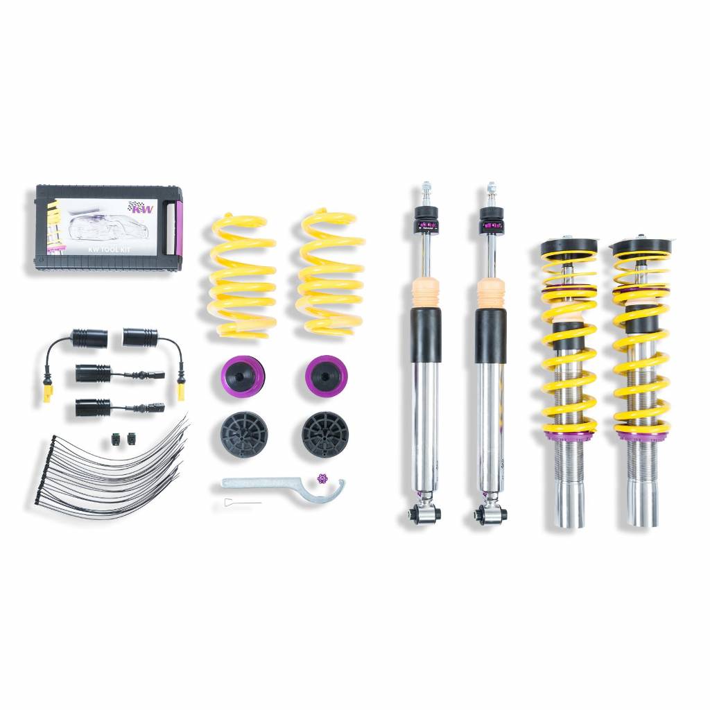 KW 352100BR Coilover Kit INOX V3 AUDI S5 (B9); (B8, B81) Photo-0 